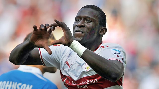 Stuttgarts Antonio Rüdiger feiert seinen Treffer gegen Hoffenheim.