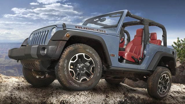 Der Jeep Wrangler Rubicon ist 200 PS stark und ein echter Offroader.