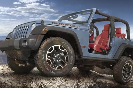 Der Jeep Wrangler Rubicon ist 200 PS stark und ein echter Offroader.