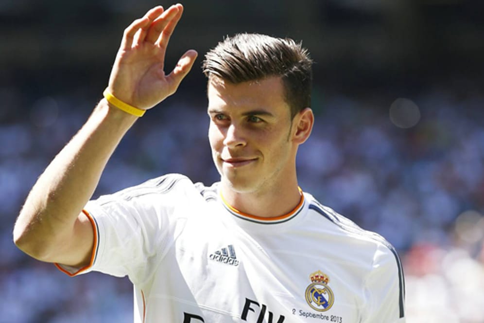 Hallo Madrid! Der ehemalige Londoner Gareth Bale ist wenig überraschend der teuerste Fußballspieler des Sommers 2013.