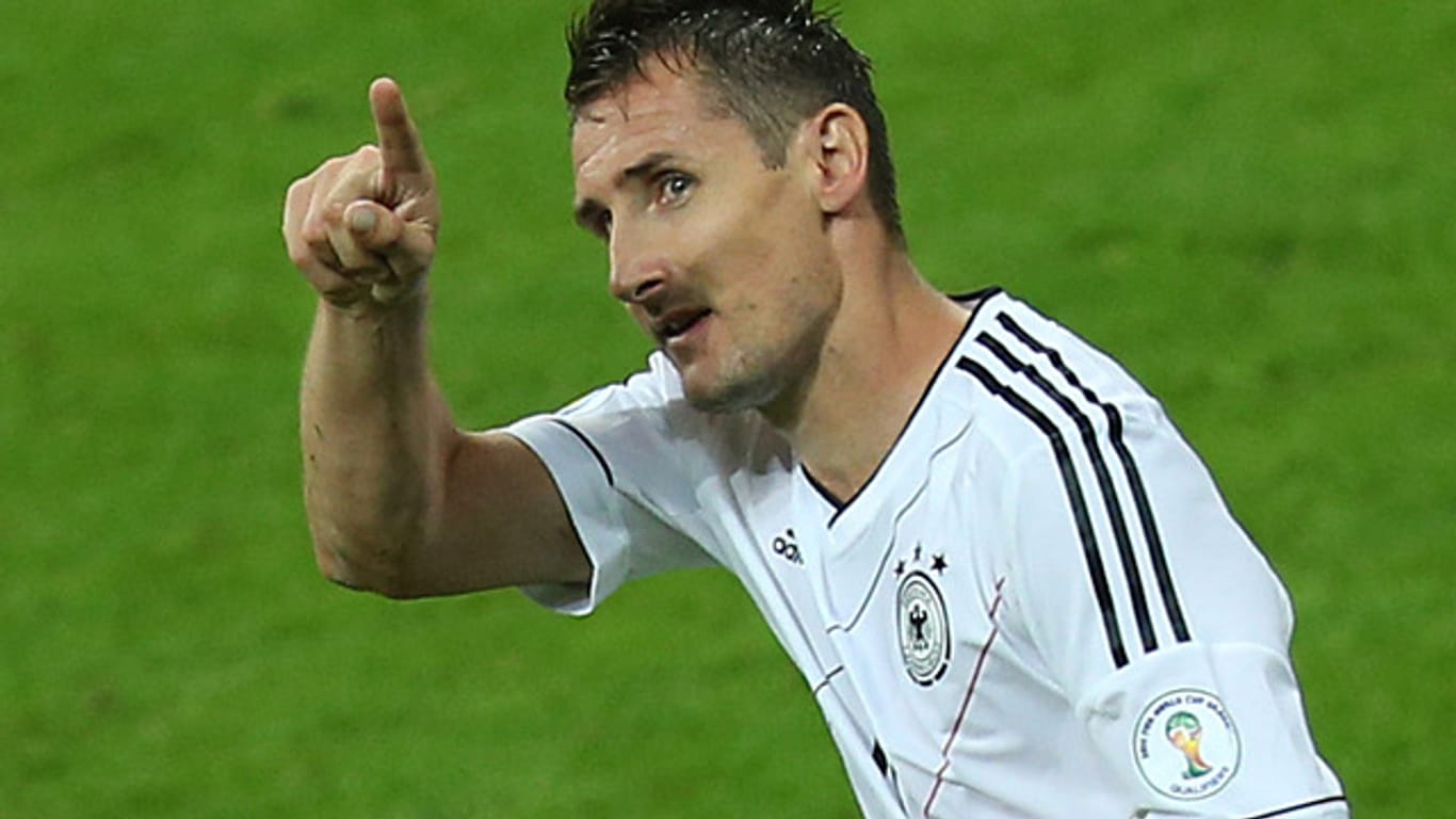 Miroslav Klose erzielte gegen Österreich seinen 68. Treffer im DFB-Dress.