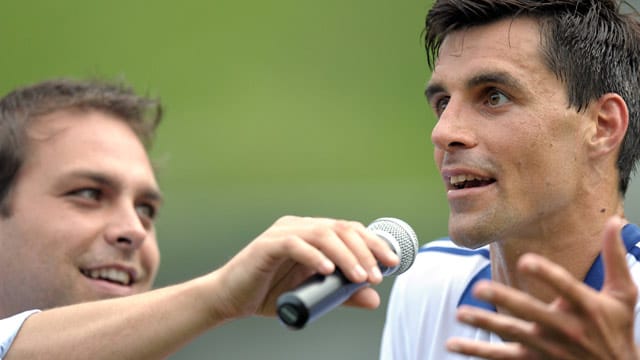 Ex-HSV-Profi Paul Scharner plaudert munter über die Meisterfeier mit Austria Wien. Ex-HSV-Profi Paul Scharner plaudert munter über die Meisterfeier mit Austria Wien.