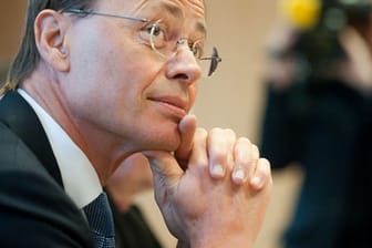 Thomas Middelhoff, ehemaliger Arcandor-Vorstandsvorsitzender, vor dem Landgericht Essen