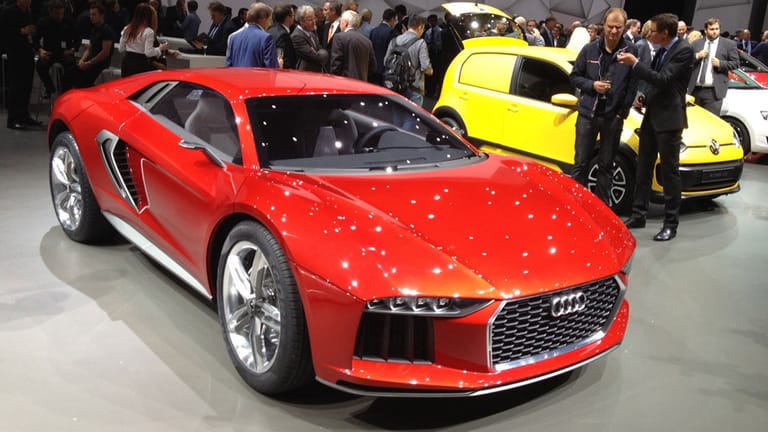 IAA 2013: Eine Kombination aus Supersportwagen, Crossover und SUV will der Audi nanuk quattro concept sein.