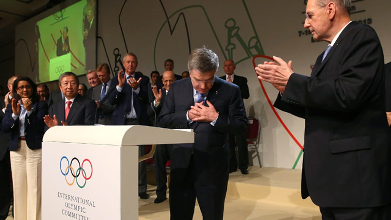 Mit 34 Mitarbeitern war die ARD bei der IOC-Session in Argentinien vertreten. Das ZDF schickte nur vier Mann.