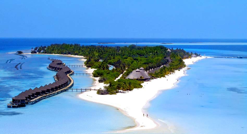 Als "Bestes Hotel Fernstrecke" kürten die Gäste das Vier-Sterne-Hotel "Island Kuredu". Tui verspricht mit Fischreichtum und eigenem Korallenriff ein Paradies für Unterwasserfans.