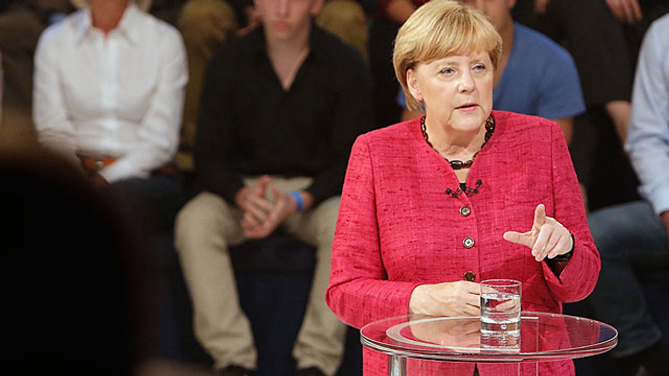 Angela Merkel, Leiharbeit, Bundestagswahl 2013