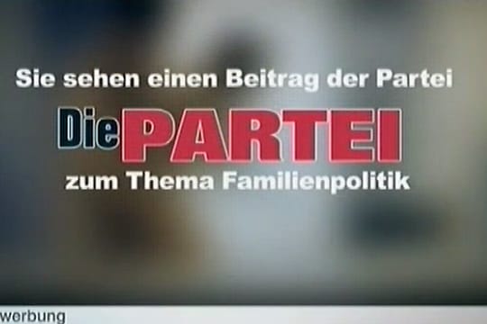 Bundestagswahl 2013, Martin Sonneborn, Die Partei