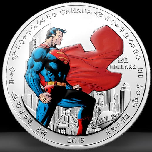 Hier der erste Superman in Silber