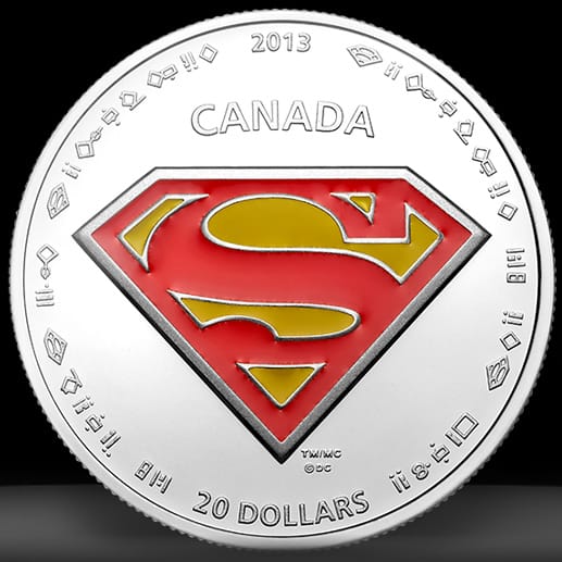 Super-Silbermünze aus Kanada