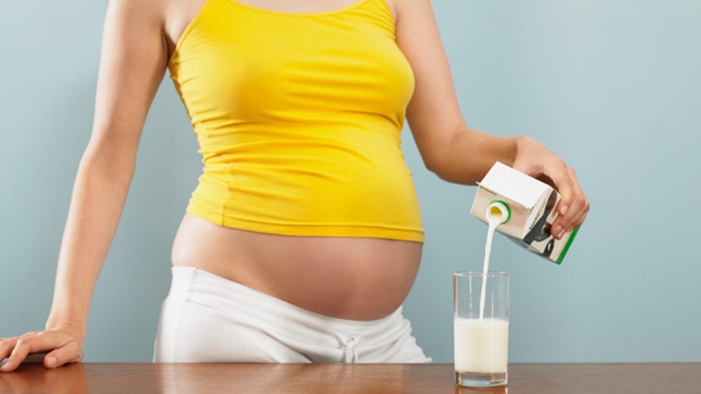 Besonders Calcium ist für Schwangere wertvoll