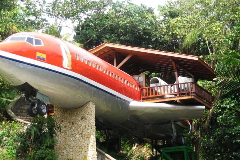 Diese aufgemöbelte Boeing 727 in Costa Rica bietet Luftfahrt-Fans eine spannende Unterkunft.