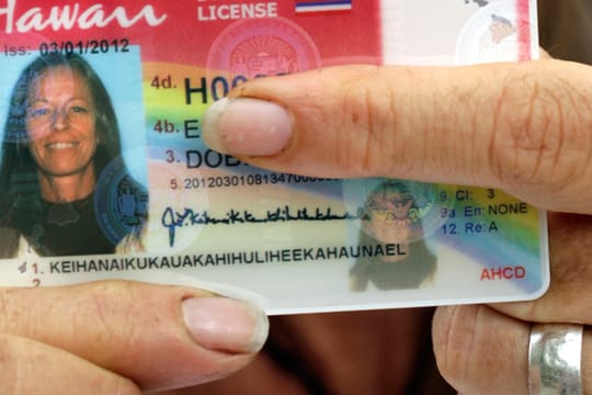 Hawaii, Führerschein