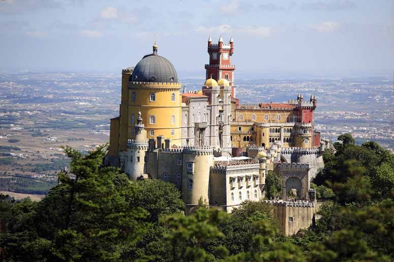 Neuschwanstein Portugals: Der Palast von Pena diente einst als Sommerresidenz der portugiesischen Könige.