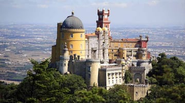 Neuschwanstein Portugals: Der Palast von Pena diente einst als Sommerresidenz der portugiesischen Könige.