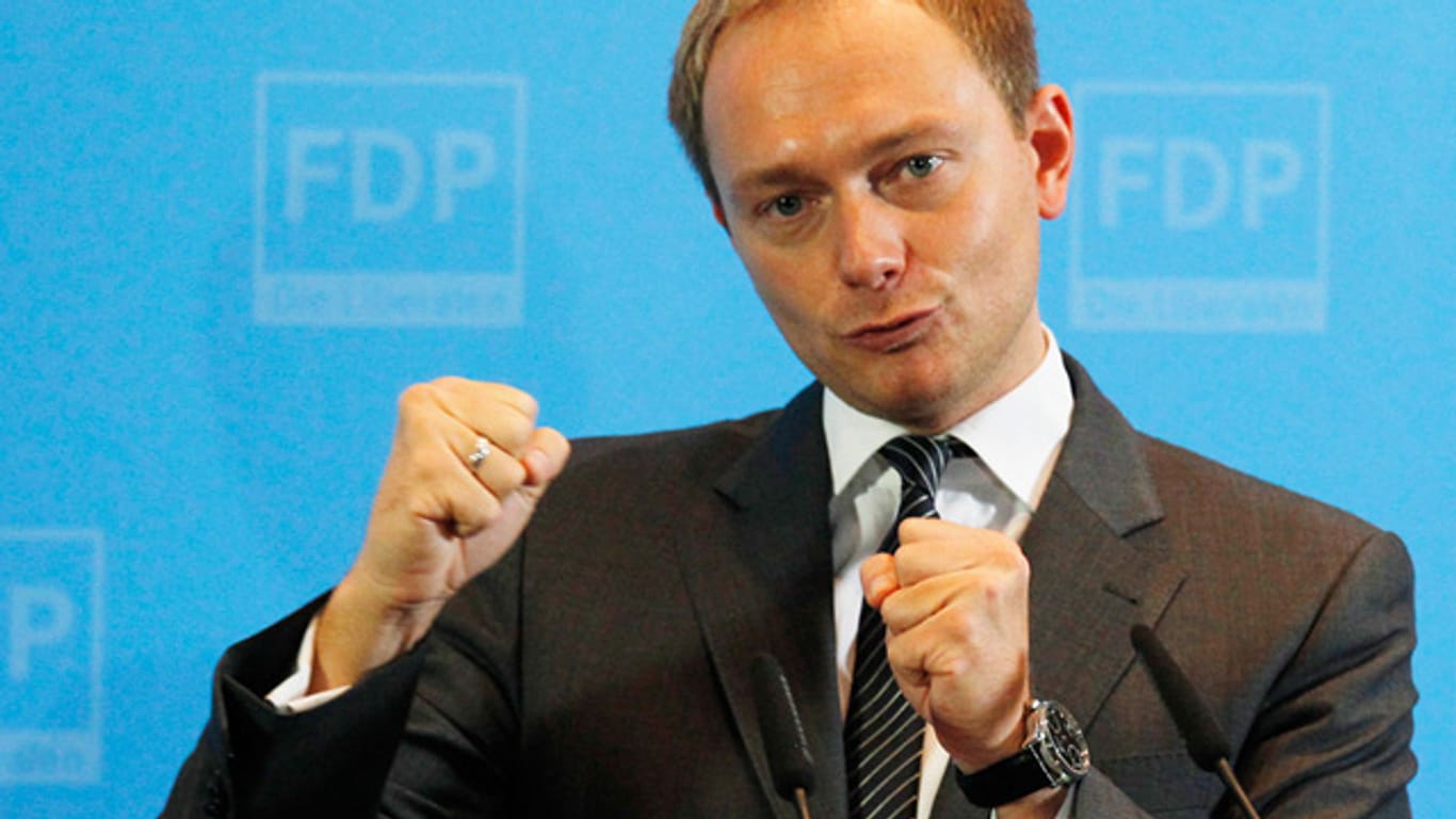 Christian Lindner, FDP, Bundestagswahl 2013
