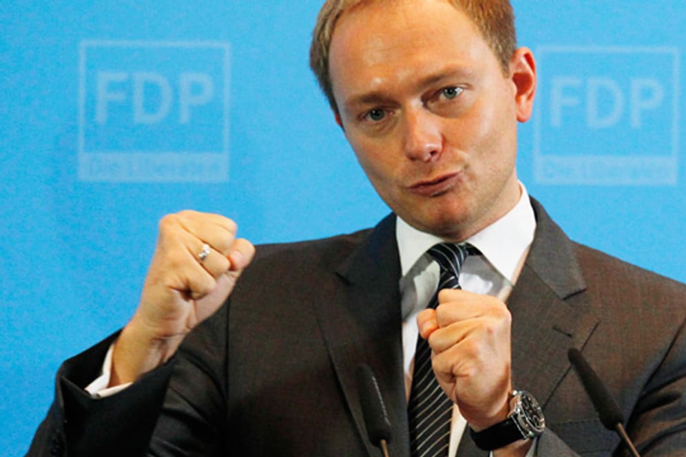 Christian Lindner, FDP, Bundestagswahl 2013
