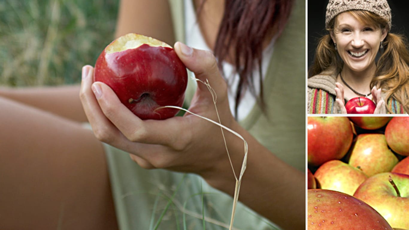 Apfel: Knackig und schön sollen sie sein: So finden Sie ideale Äpfel im Supermarkt