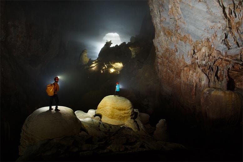 Unwegsames Gelände, aber unglaublicher Ausblick: Bald dürfen Touristen mit Guides die größte Höhle der Welt in Vietnam erkunden.