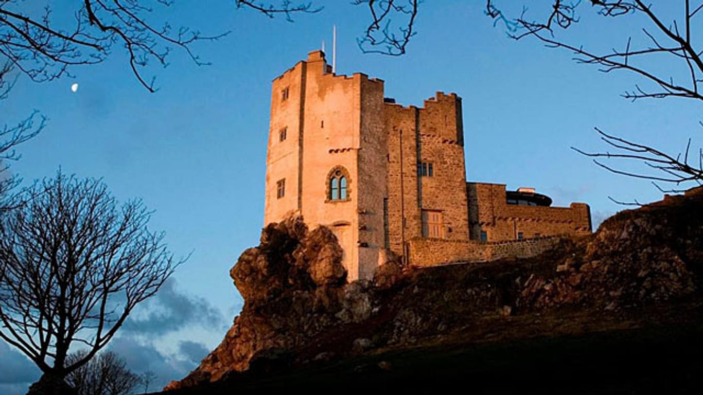 Das Roch Castle in Wales ist eine ungewöhnliche Unterkunft