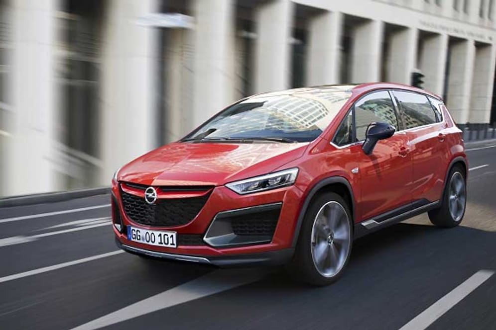 So könnte der Zafira-Nachfolger Opel Activa aussehen. Er soll in Frankreich vom Band laufen.