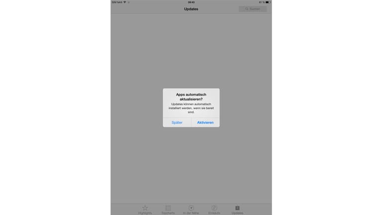 iOS 7 bietet die Möglichkeit, Updates für Apps automatisch laden zu lassen.