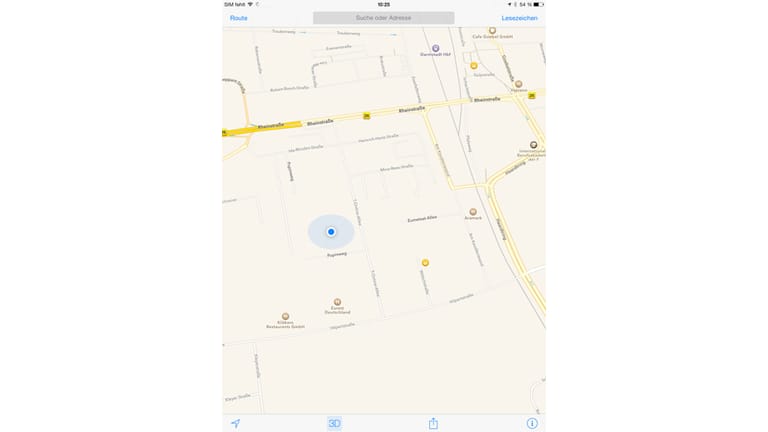 Maps unter iOS 7
