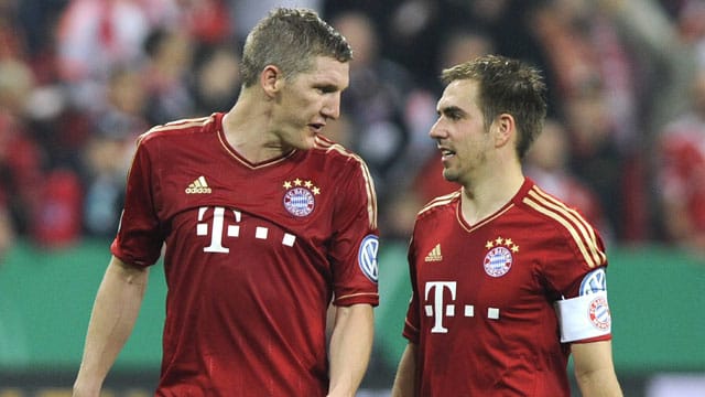 Der alte und der neue Sechser? Bastian Schweinsteiger (li.) und Philipp Lahm.