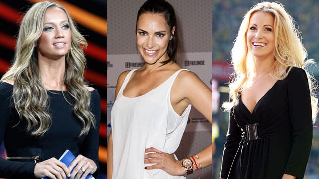 Kate Abdo, Esther Sedlaczek und Andrea Kaiser (v.li.n.re.)