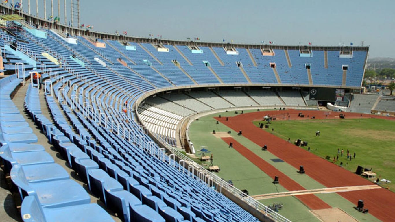 Das Olympiastadion von Algier fasst knapp 80.000 Zuschauer.