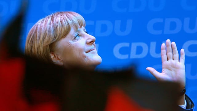 Triumphaler Erfolg für Angela Merkel