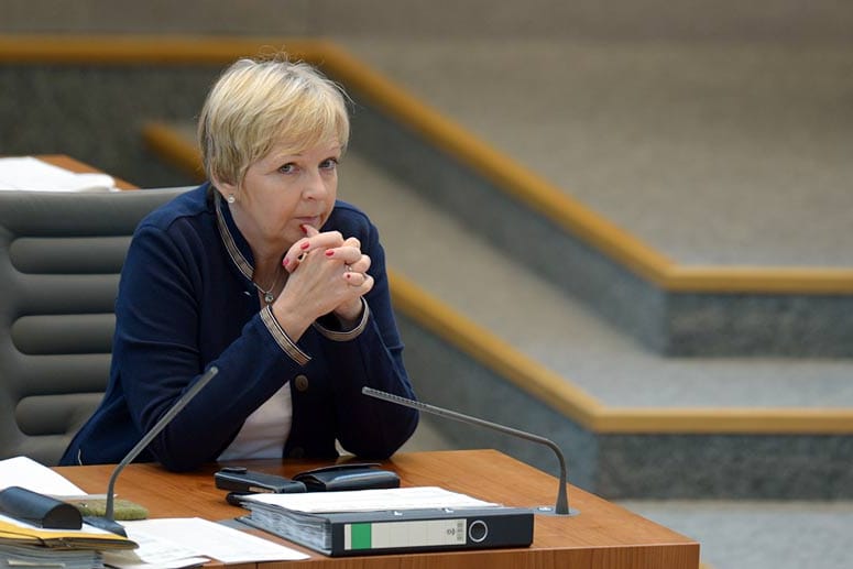 NRW-Ministerpräsidentin Hannelore Kraft: Sind nicht als Mehrheitsbeschafferin angetreten
