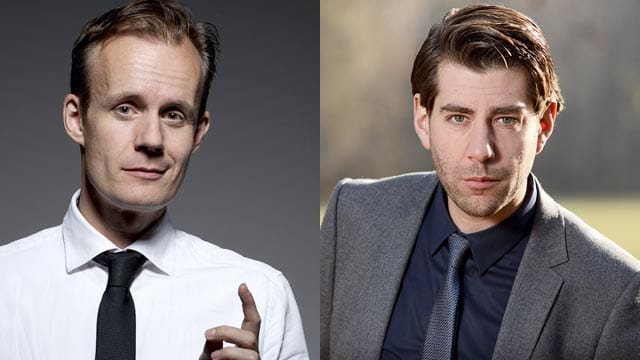 Max Uthoff (links) und Claus von Wagner sind die neuen Gastgeber bei der ZDF-Satiresendung "Die Anstalt". Max Uthoff (links) und Claus von Wagner sind die neuen Gastgeber bei der ZDF-Satiresendung "Die Anstalt".