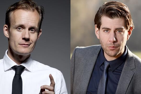 Max Uthoff (links) und Claus von Wagner sind die neuen Gastgeber bei der ZDF-Satiresendung "Die Anstalt".