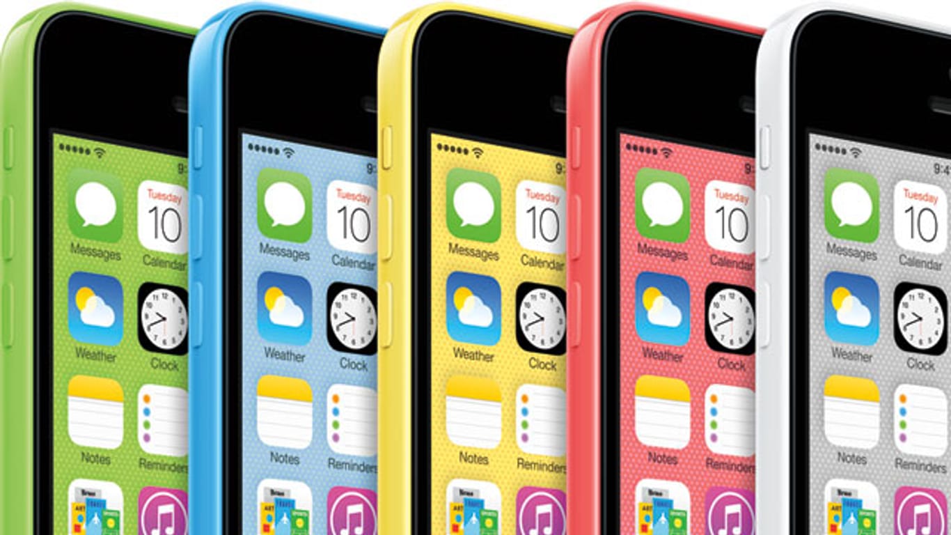 Das iPhone 5c stößt bei Apple-Fans auf wenige Gegenliebe