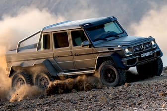 Mercedes G 63 AMG 6x6: Geländemonster auf sechs Rädern