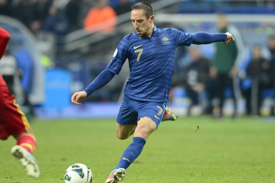 Frank Ribéry kommt bei den Franzosen nicht besonders gut an.