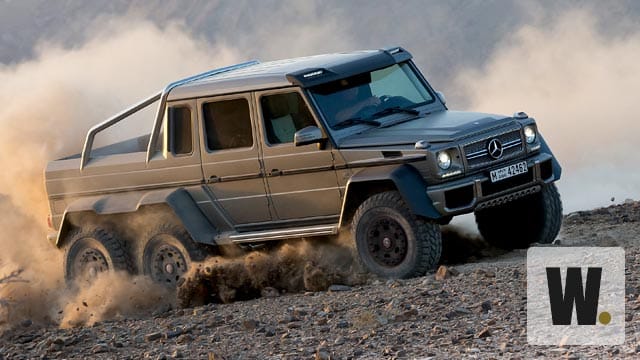 Mercedes G 63 AMG 6x6: Wüstenschiff mit Militär-Wurzeln