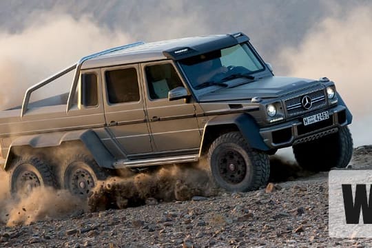 Mercedes G 63 AMG 6x6: Wüstenschiff mit Militär-Wurzeln