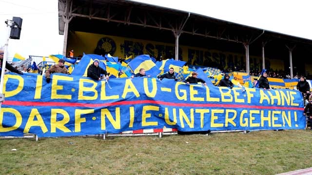 Die Fans von Lokomotive Leipzig sind stolz auf die Tradition ihres Vereins. Die Fans von Lokomotive Leipzig sind stolz auf die Tradition ihres Vereins.