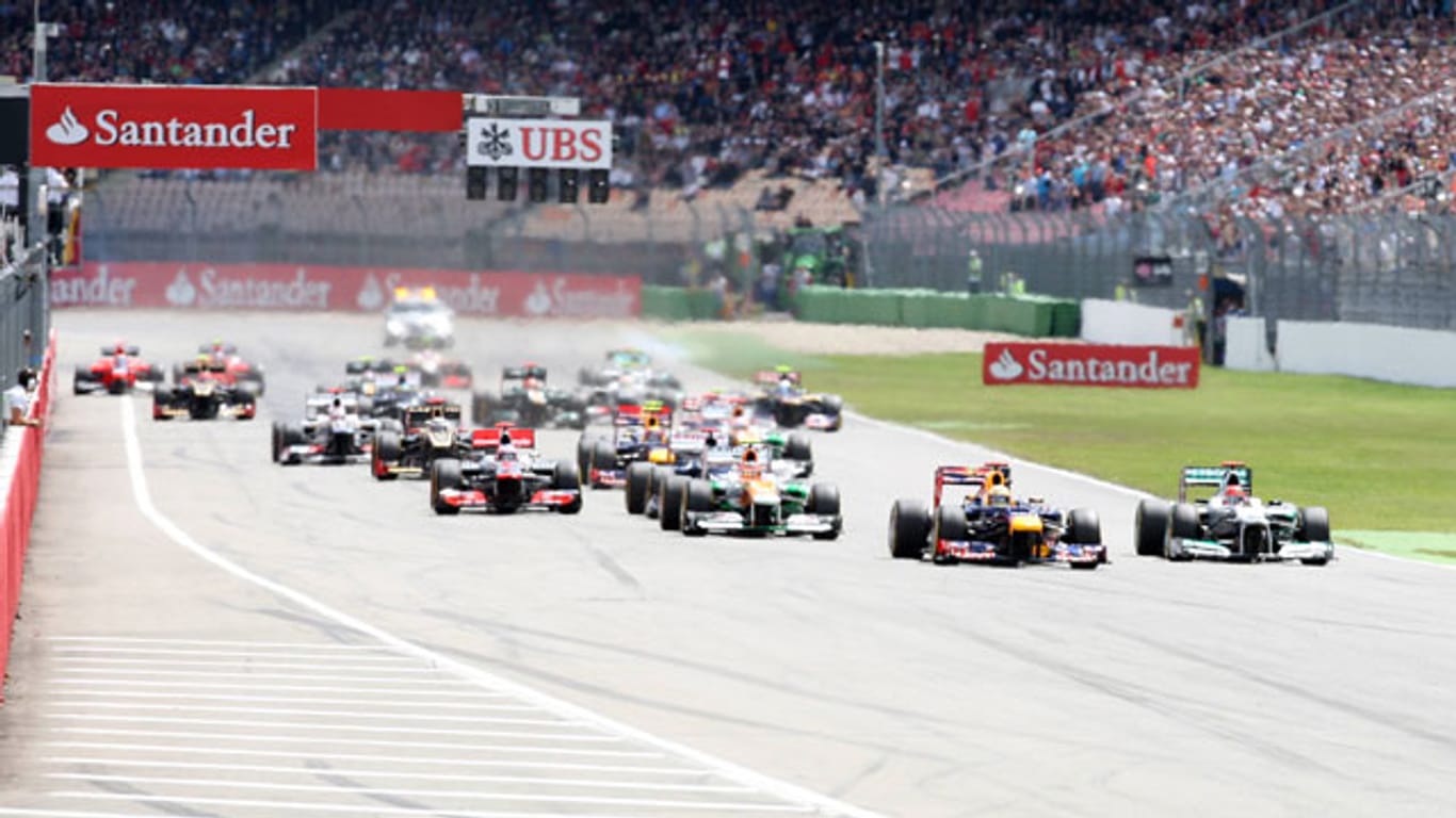 Die Formel 1 wird am 20. Juli 2014 wieder am Hockenheimring gastieren.