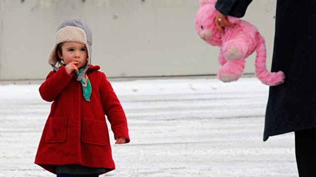 Lara ist der heimliche Star des "Polizeirufs" mit dem Titel "Kinderparadies".