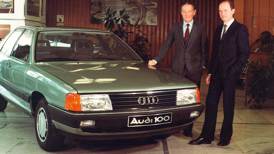 Ein Audi 100 aus den Jahrgängen 1984 bis 1988 wechselt im Zustand 3 für rund 1600 Euro den Besitzer. Das war das rundliche Modell mit dem Weltrekord-cW-Wert von 0,3 und der ersten vollverzinkten Autokarosserie.