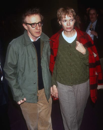 Mia Farrow und Woody Allen