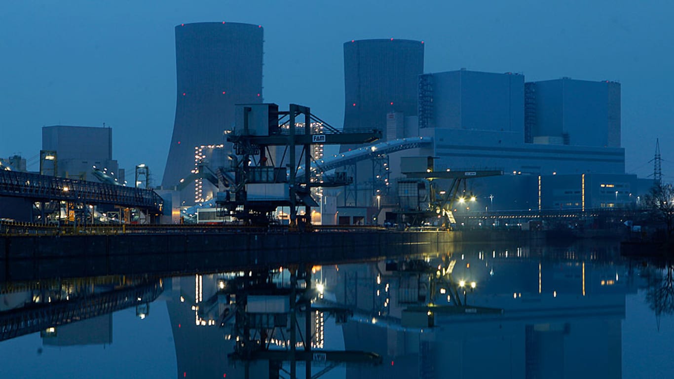 Das RWE-Kraftwerk in Hamm