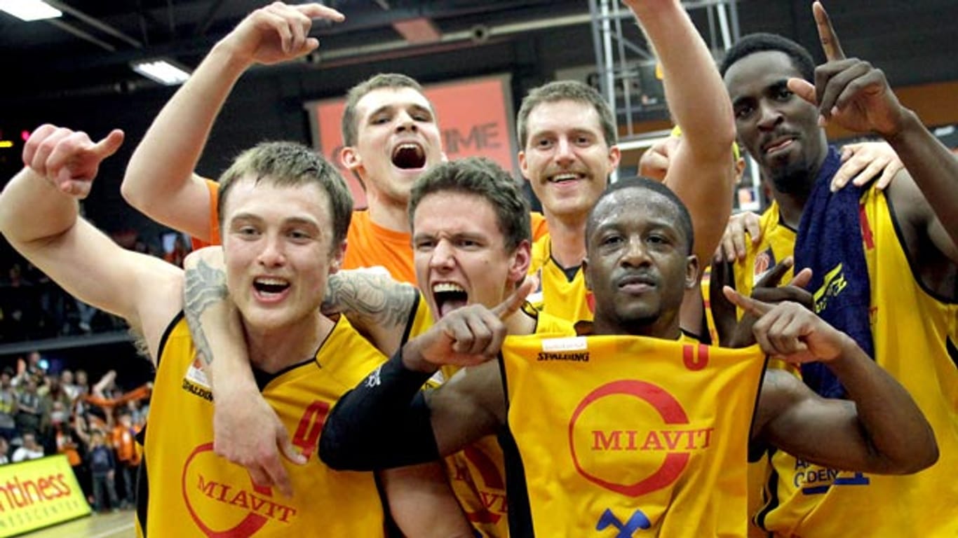 Viel Grund zum Jubeln gab es in letzter Zeit für die Basketballer von Rasta Vechta.