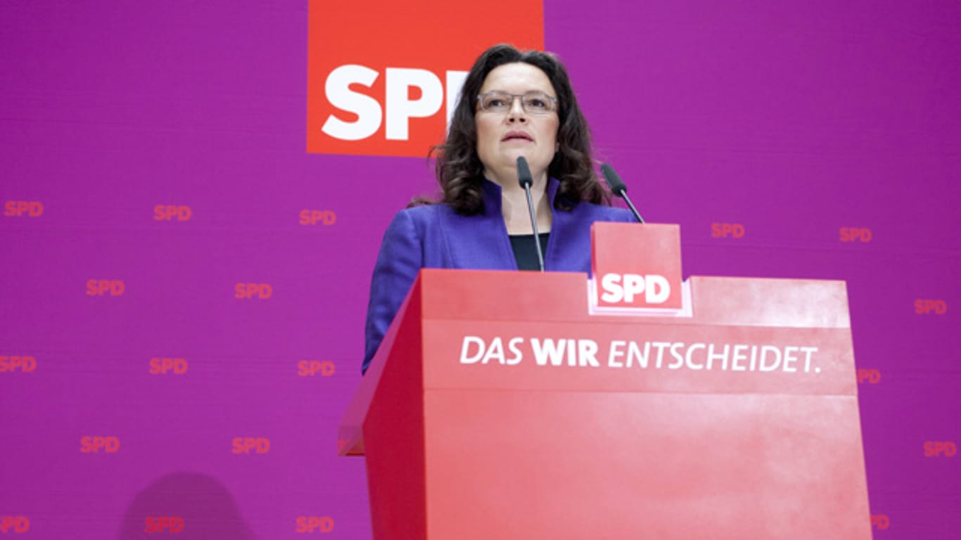 SPD, Andrea Nahles, Generalsekretärin