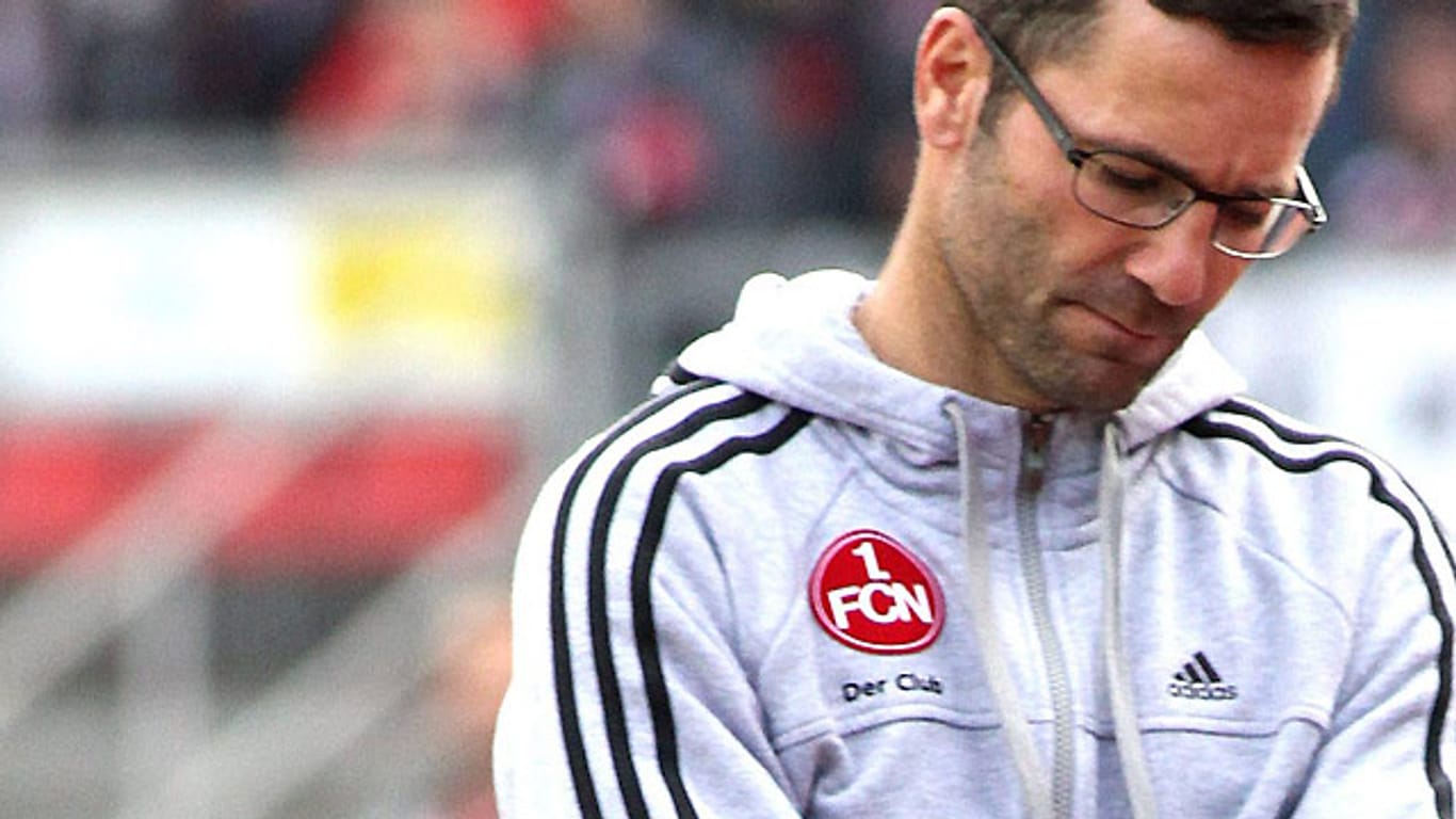 Aus nach nur acht Spieltagen: Michael Wiesinger streicht beim 1. FC Nürnberg die Segel.