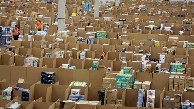 Amazon Logistik-Zentrale in Rheinberg