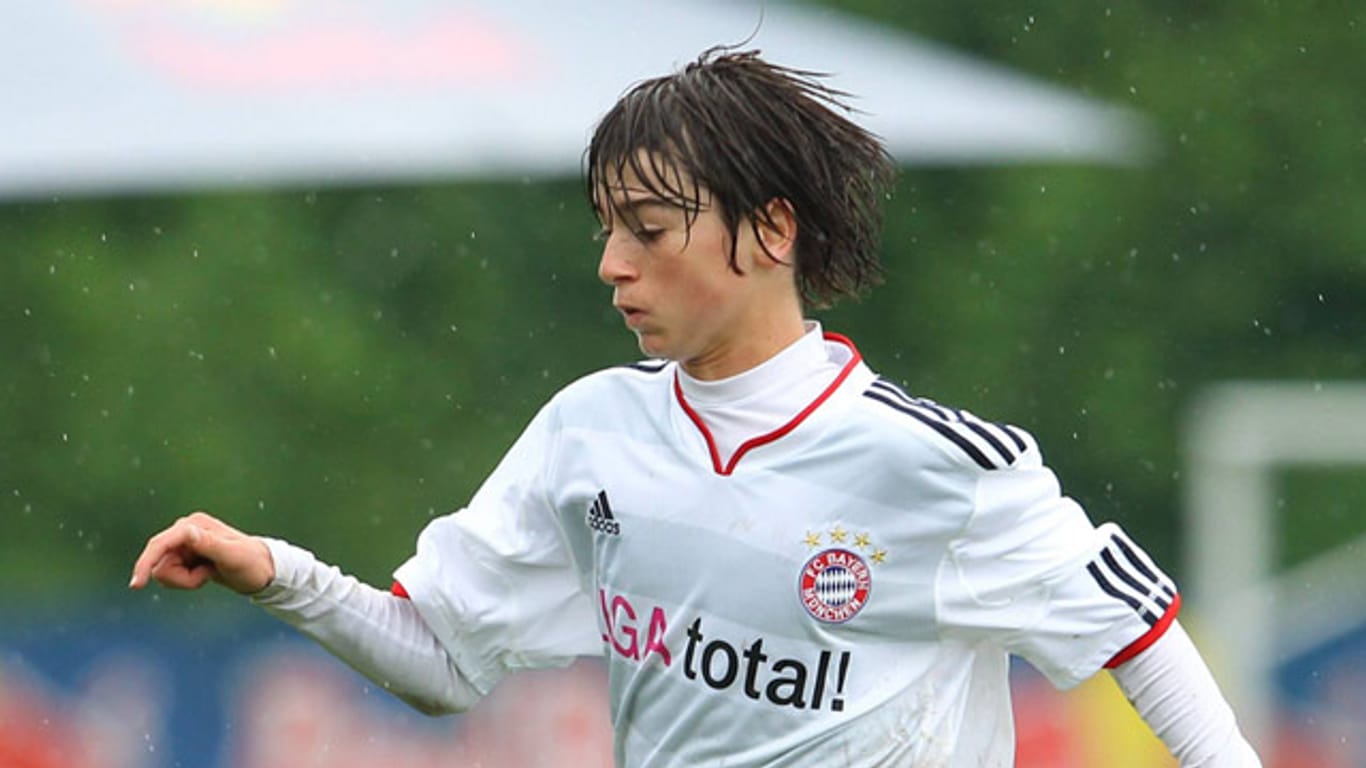 Mehmet Scholls Sohn Lucas spielt schon seit der frühen Jugend für den FC Bayern.